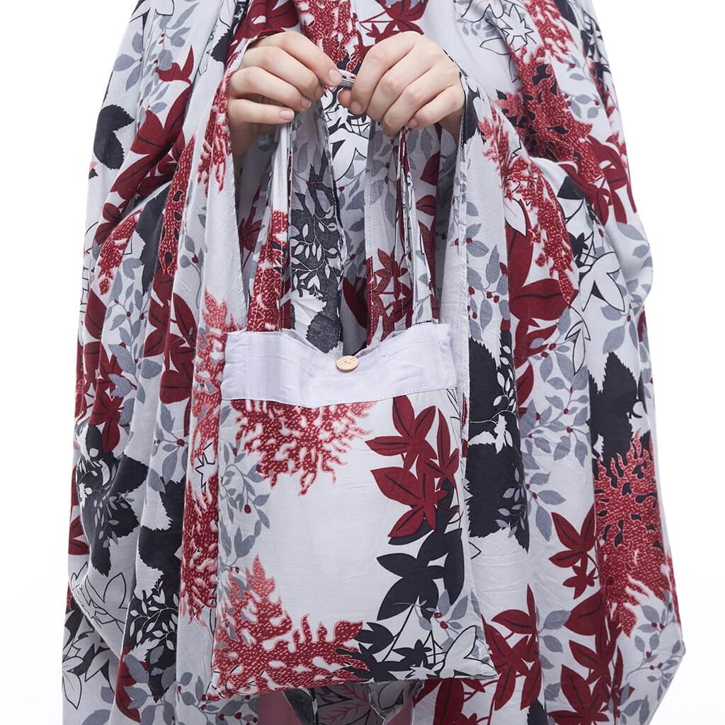 Mukena Tazbiya - Mukena Tazbiya Pretty Clover Pink - Jual Kaos Anak Muslim & Jilbab